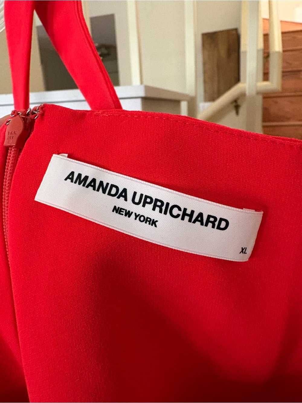 Amanda Uprichard Size XL Fiorella Dress in
Crimson - Picture 5 of 11